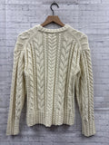 Size Small Ladies Cream J Crew Sweater