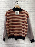 Size XL Ladies Brown Print Top