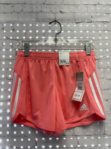 Size 10-12 Girl's Pink Adidas Shorts