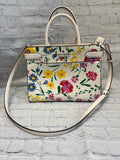 Ladies Cream Floral Kate Spade Purse
