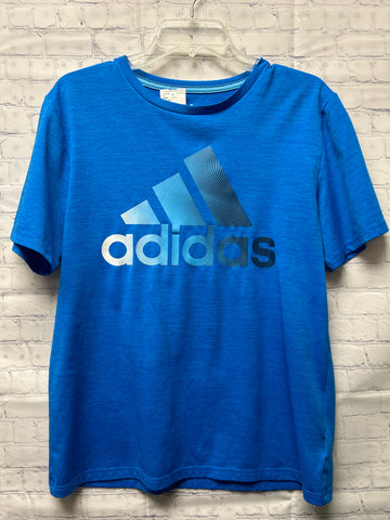 Size 18-20 Boy's Blue Adidas Top