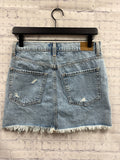 Size 2 Ladies Denim DISTRESSED Aeropostale Skirt