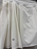 Size 12 Ladies White lulu lemon Workout Skirt