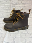 Size 2 Boy's Brown Dr Martens Boot