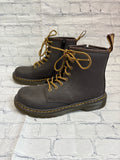 Size 2 Boy's Brown Dr Martens Boot