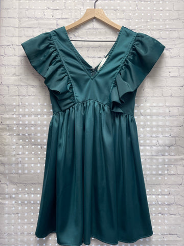 Size Small Ladies Green Entro Dress