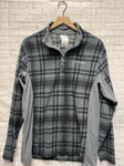 Size Small Ladies Gray Print Columbia Pullover