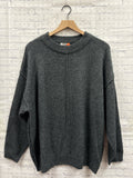 Size L/XL Ladies Gray Zenana Top