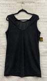 Size Medium Ladies Black Corduroy Tank Dress