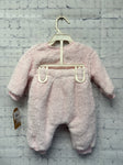 Size 3-6 months Girl's Pink FUR Chick Pea Pantset
