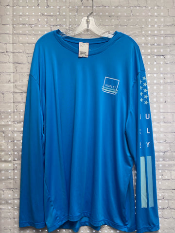 Size X-Large Men's Blue Hurley Top