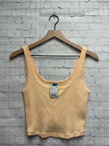 Size Small Ladies Coral Ribbed Old Navy Tank Top