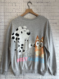 Size Large Ladies Gray Sweatshirt