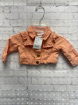 Size 3-6 months Girl's Orange Jacket