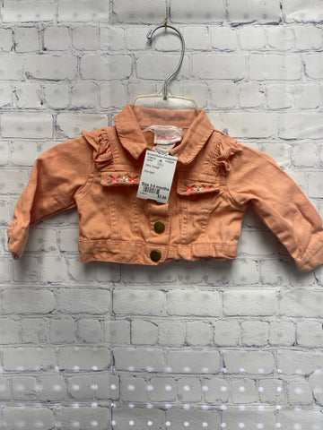 Size 3-6 months Girl's Orange Jacket