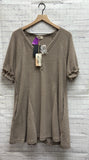Size Medium Ladies Tan New In Dress