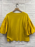 Size Medium Ladies Yellow Oddi Blouse