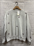 Size Small Ladies Gray Sweatshirt