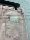 Size 13 Ladies Light Pink Denim Risen Jeans