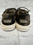 Size 9 Boy's Green Camoflage Hey dude Shoe