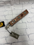 Ladies Brown Print MYRA Key Fob