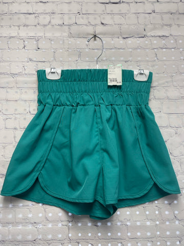 Size Small Ladies Green Workout Shorts
