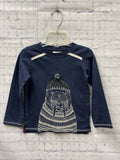 Size 2T-3T Boy's Blue Mudpie Top