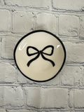 White Properly Improper Ring Dish