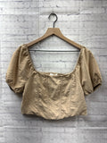 Size XL Ladies Tan Blouse