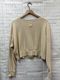Size Medium Ladies Cream Aerie Top