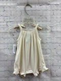 Size 0-3 Months Girl's Cream Old Navy Romper
