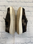 Size 9 Boy's Green Camoflage Hey dude Shoe
