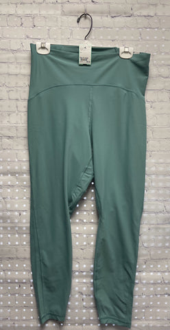 Size X-Large Ladies Green Old Navy Workout Leggings
