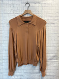 Size 4 Ladies Brown asos Blouse
