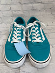Size 8 Ladies Blue Vans Tennis Shoe
