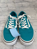 Size 8 Ladies Blue Vans Tennis Shoe