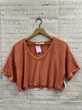 Size X-Small Ladies Orange Altar'd State Top