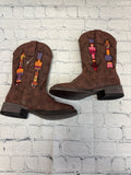 Size 10 Girl's Brown Roper Boot