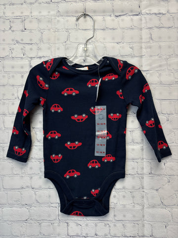 Size 12-18 Months Boy's Navy Print Old Navy Onesie