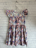 Size 3t Girl's Purple Print Dress