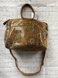 Ladies Tan Print HOBO Purse