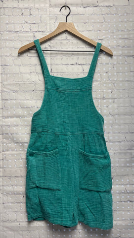 Size Small Ladies Green Romper