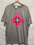 Size 2X Ladies Gray Top