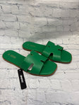 Size 8.5 Ladies Green Sandal