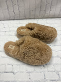 Size 7 Ladies Brown FUR Ugg Slipper