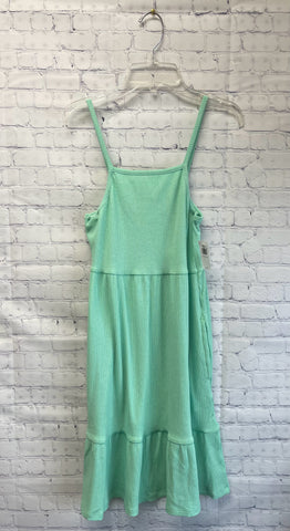 Size 14-16 Girl's Green Ribbed Old Navy Tank Dress
