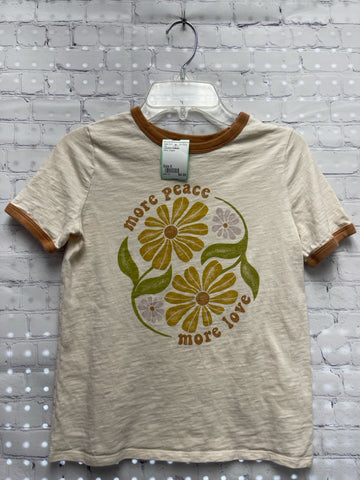 Size 8 Girl's Cream LAUREN CONRAD Top