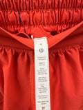 Size 4 Ladies Red lulu lemon Workout Shorts