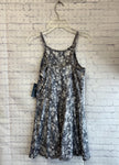 Size 11-12 Girl's Gray Print Abercrombie Tank Dress