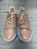 Size 6 Ladies Pink Blowfish Tennis Shoe